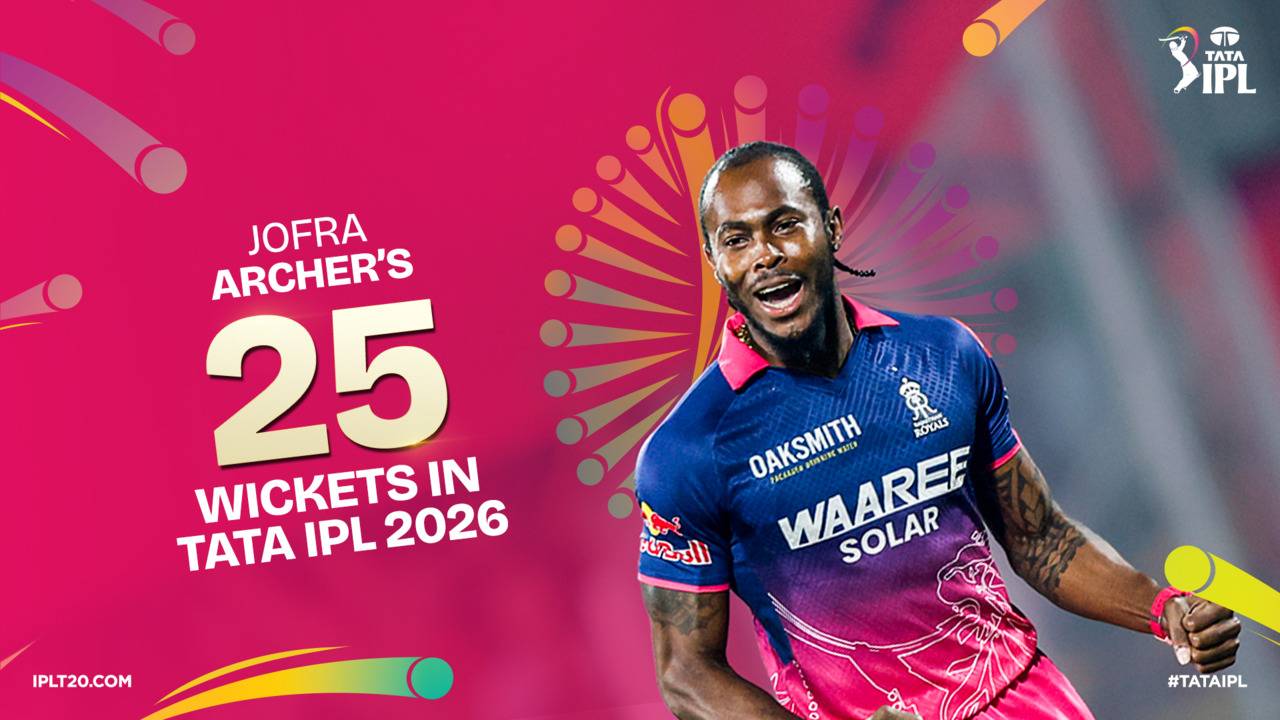 Thumbnail for All 25 Wickets by Jofra Archer in TATA IPL 2026
