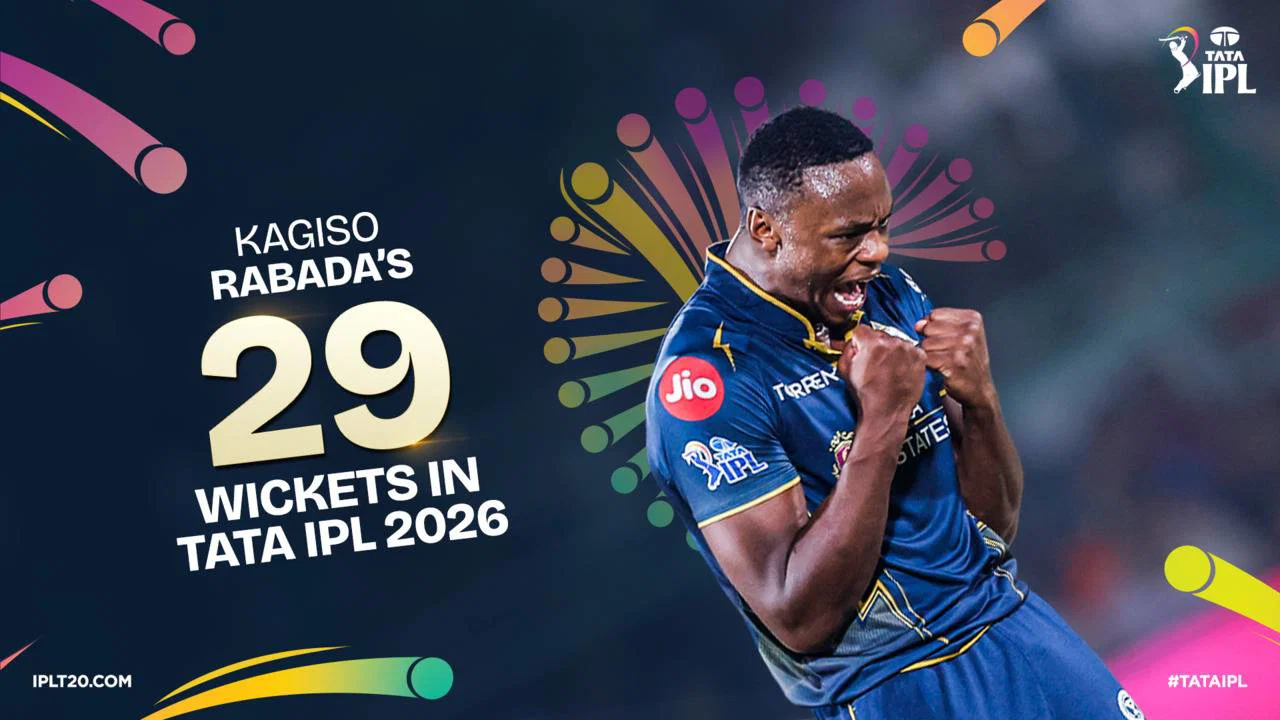 Thumbnail for All 29 wickets by Kagiso Rabada in TATA IPL 2026